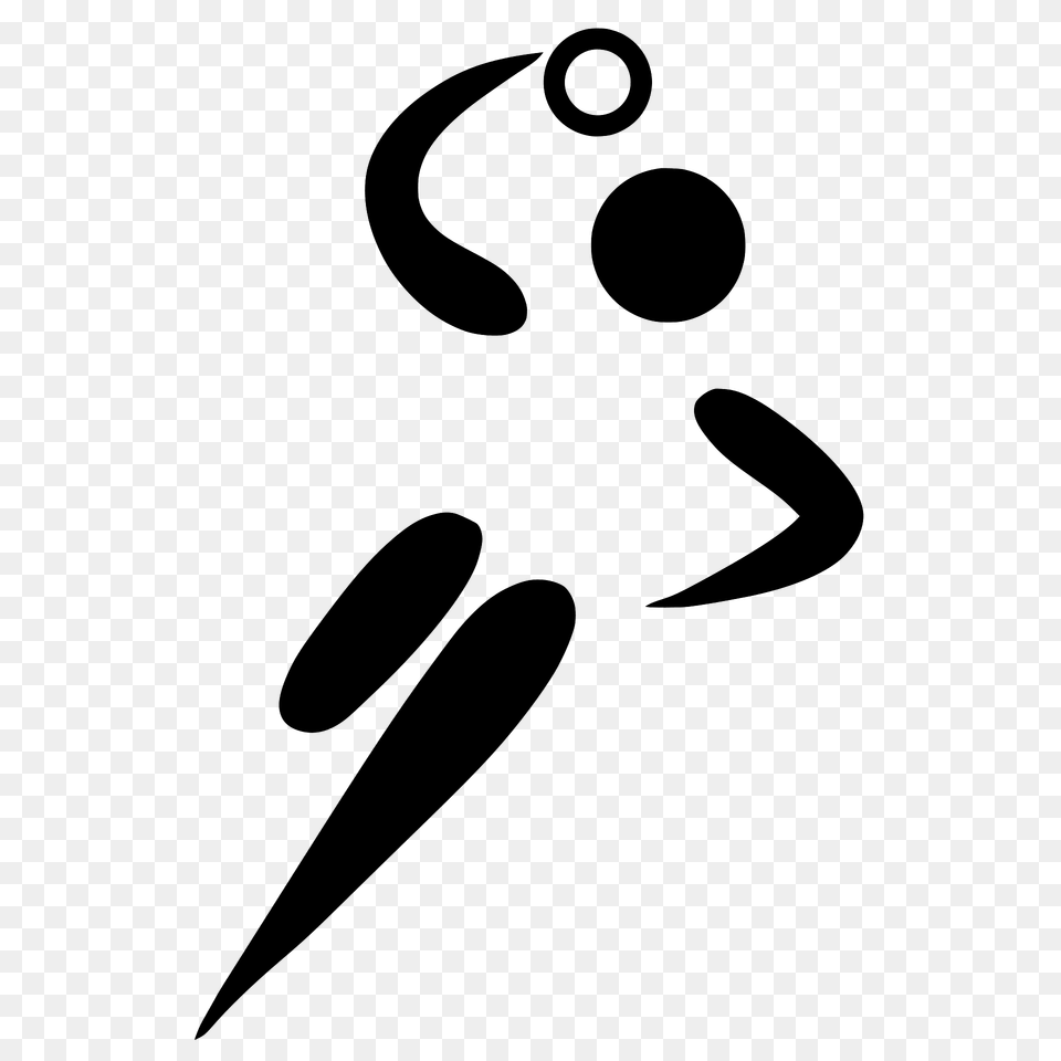 Handball Pictogram Silhouette, Stencil, Animal, Fish, Sea Life Png