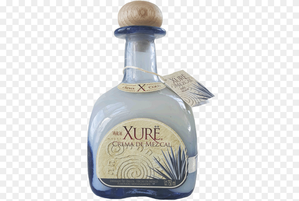 Handcraft Tradition Made Mezcal Glass Bottle, Alcohol, Beverage, Liquor, Tequila Png