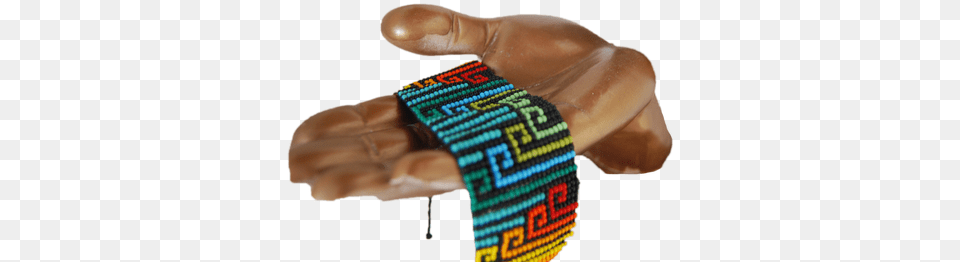 Handcrafted Beaded Chiquira Bracelet Toy, Finger, Body Part, Person, Hand Png Image