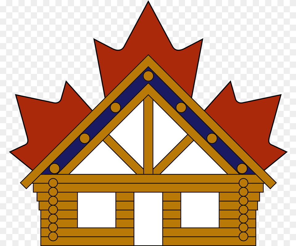 Handcrafted Canadian Log Homes Transparent Background Canada Maple Leaf, Architecture, Building, Cabin, House Png