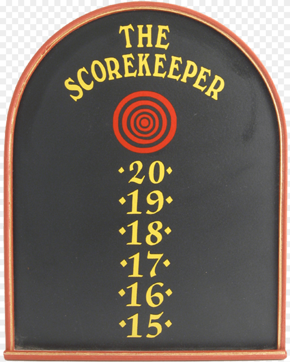 Handcrafted Framed Scorekeeper Chalkboard Circle, Blackboard Free Png