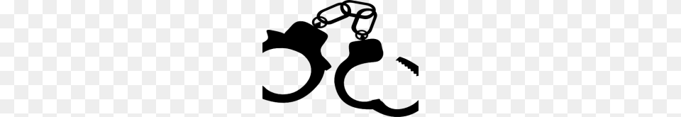 Handcuff Clipart Handcuffs Government Law Clip Art For Custom, Gray Free Png