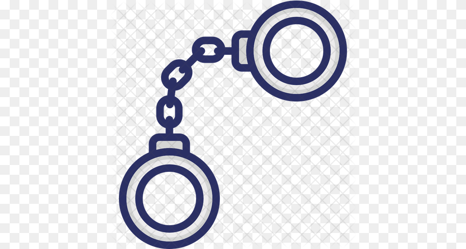 Handcuff Icon Circle Free Png Download