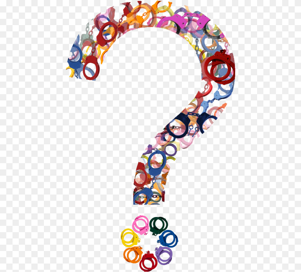 Handcuff Question Mark By Rmdraco84 On Clipart Library Question Mark Art, Graphics, Pattern Free Png Download