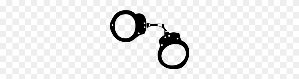 Handcuffs, Gray Free Png Download