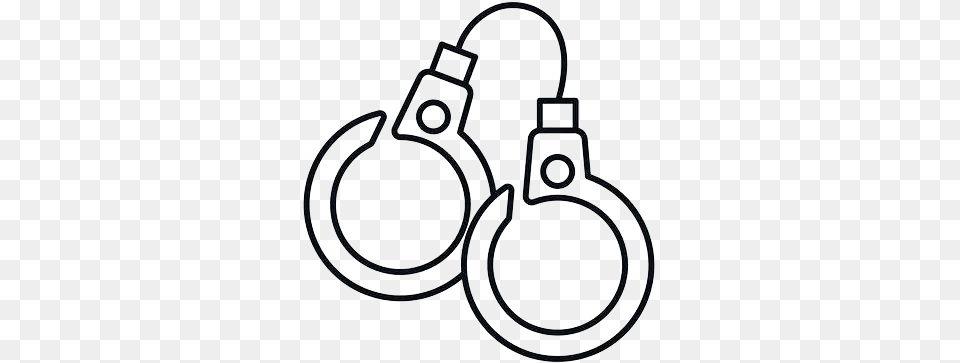 Handcuffs Drawing Vecteur Illustration Handcuffs Drawing, Accessories, Earring, Jewelry, Electronics Free Transparent Png