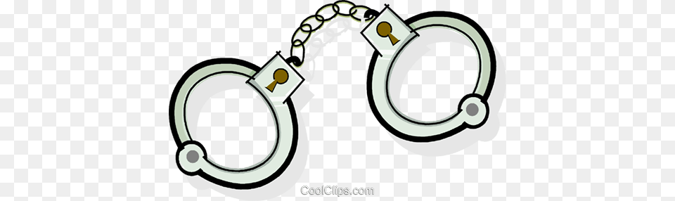 Handcuffs Royalty Vector Clip Art Illustration, Appliance, Blow Dryer, Device, Electrical Device Png