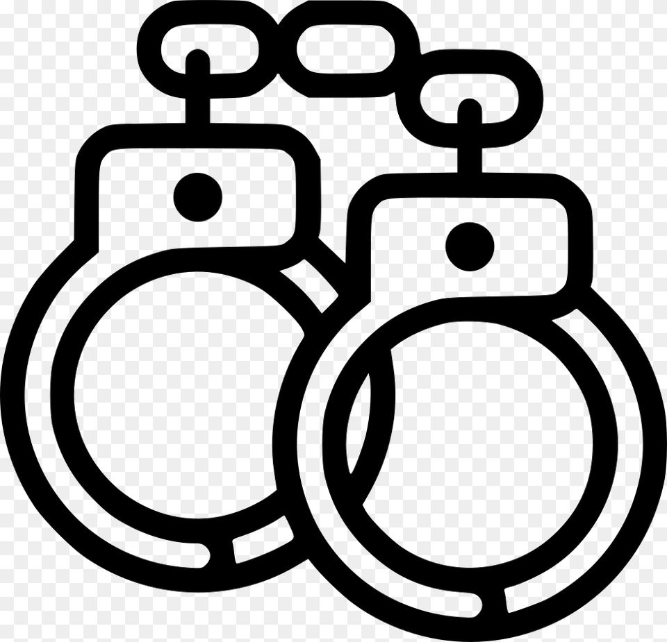 Handcuffs Shackles Restraints Icon, Ammunition, Grenade, Weapon Free Png