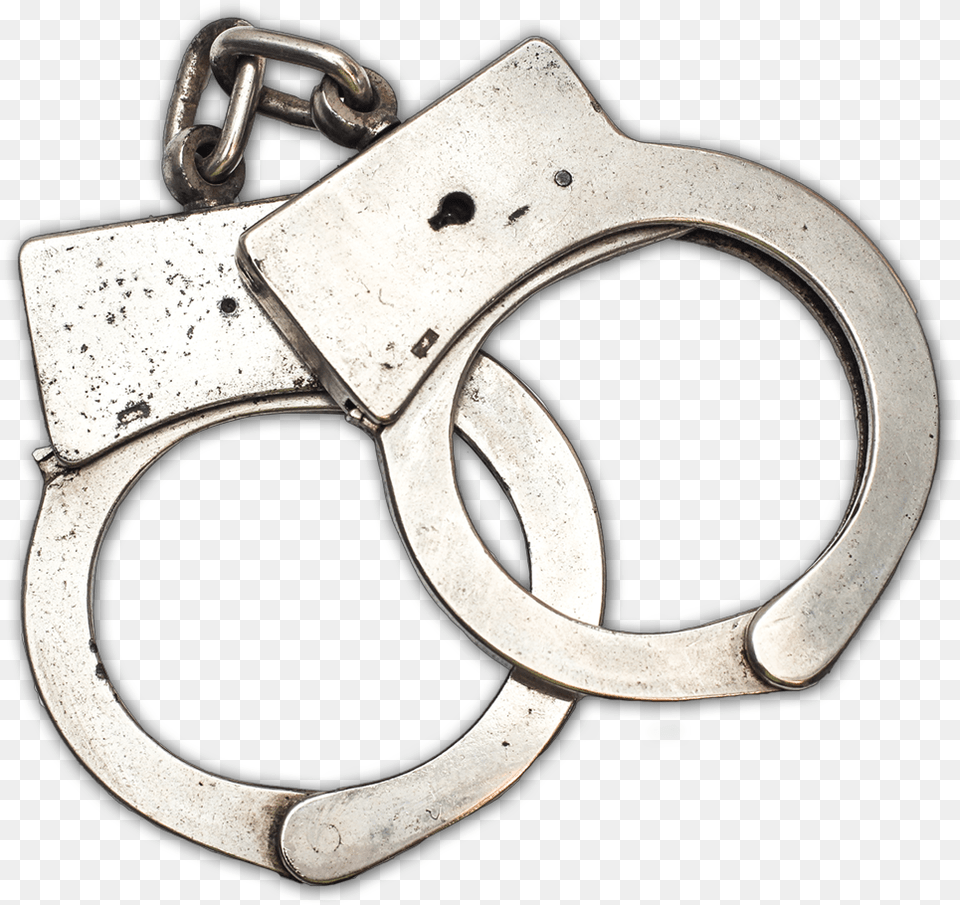 Handcuffs Silver, Cuff Free Png Download