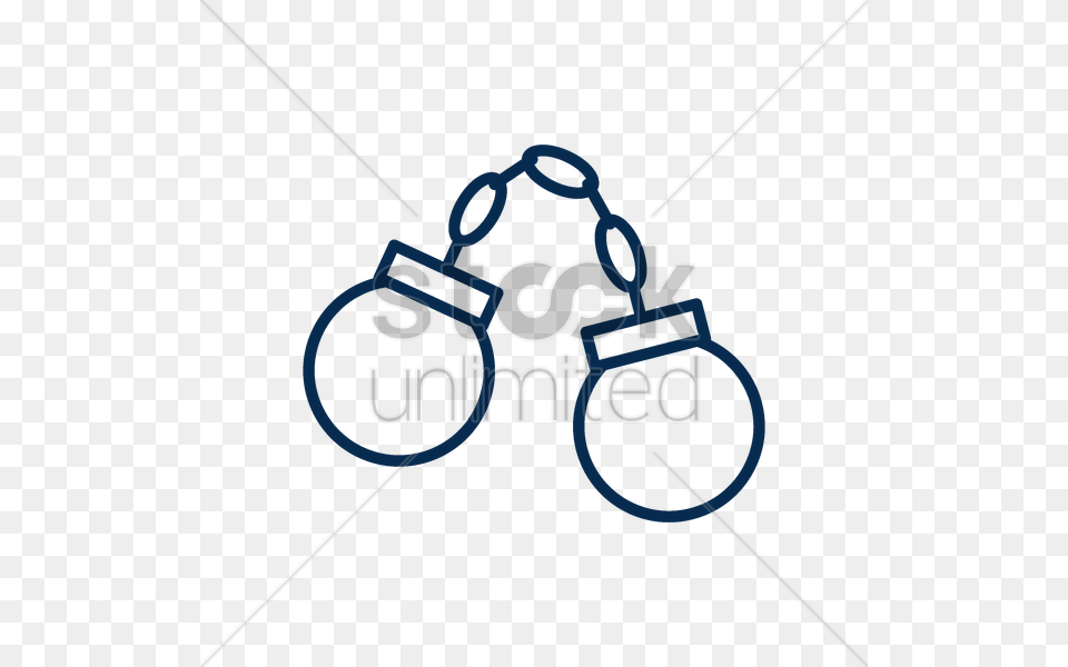 Handcuffs Vector Image, Knot Free Png Download
