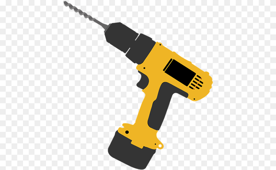 Handheld Power Drill, Device, Power Drill, Tool, Person Free Transparent Png
