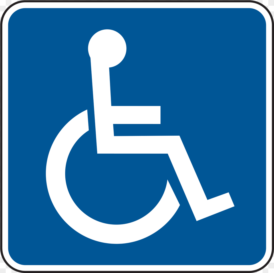 Handicap Accessible Sign, Symbol, Road Sign, First Aid Free Png Download