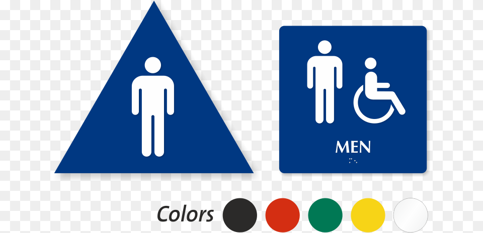 Handicap Bathroom Signs Brilliant Home Sdg Goal 1 No Poverty, Sign, Symbol, Road Sign, Triangle Free Png Download