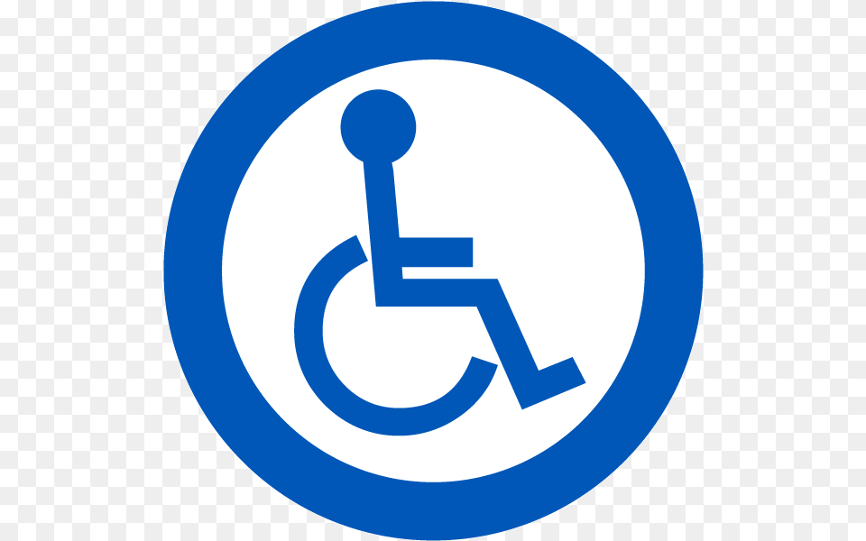 Handicap Handicap Stickers, Sign, Symbol, Disk Free Png Download