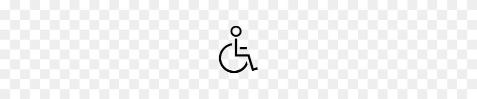 Handicap Icons Noun Project, Gray Free Transparent Png