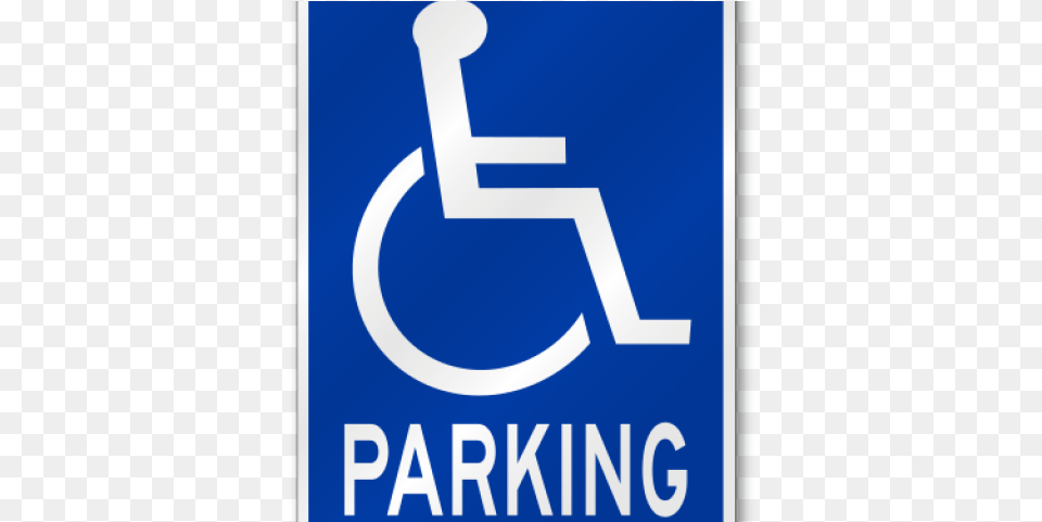 Handicap Parking Sign Graphic Design, Symbol, Road Sign Free Png