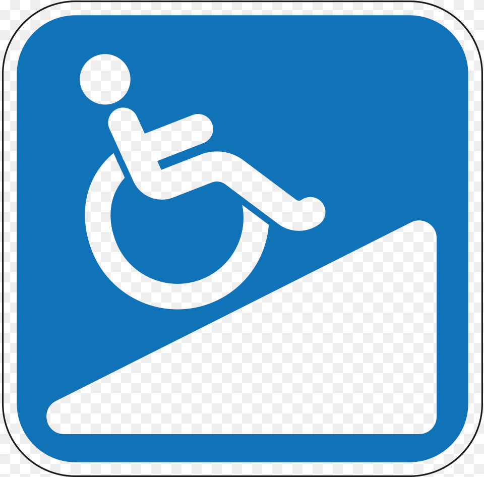 Handicap Ramp Logo Disability, Sign, Symbol Free Png