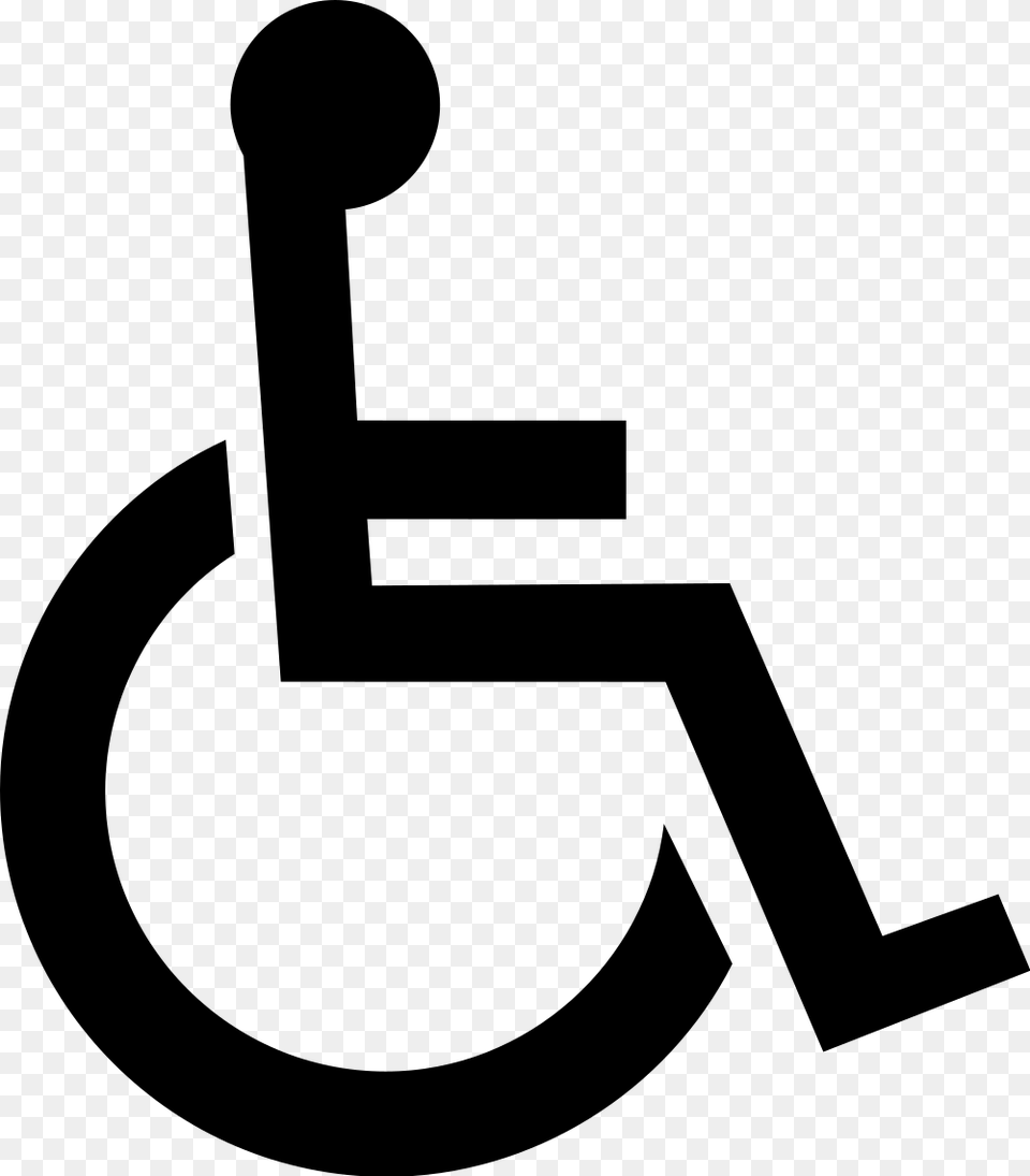 Handicap Symbol, Gray Png
