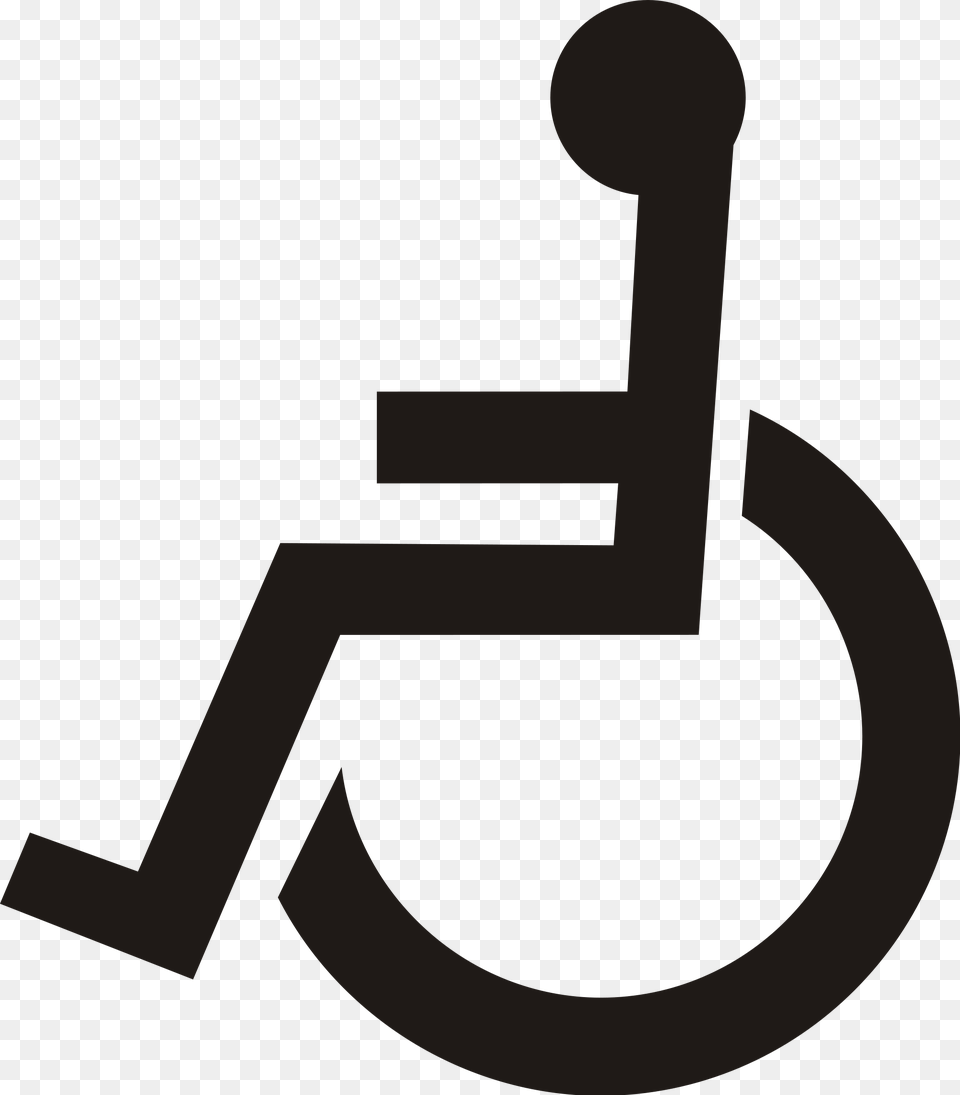 Handicapped Sign Clipart Clip Art Images, Symbol, Text Png