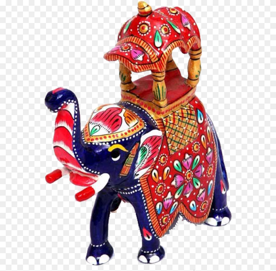Handicraft Craft Pottery Figurine Indian Elephant Marble Handicraft, Art, Adult, Bride, Female Free Png Download
