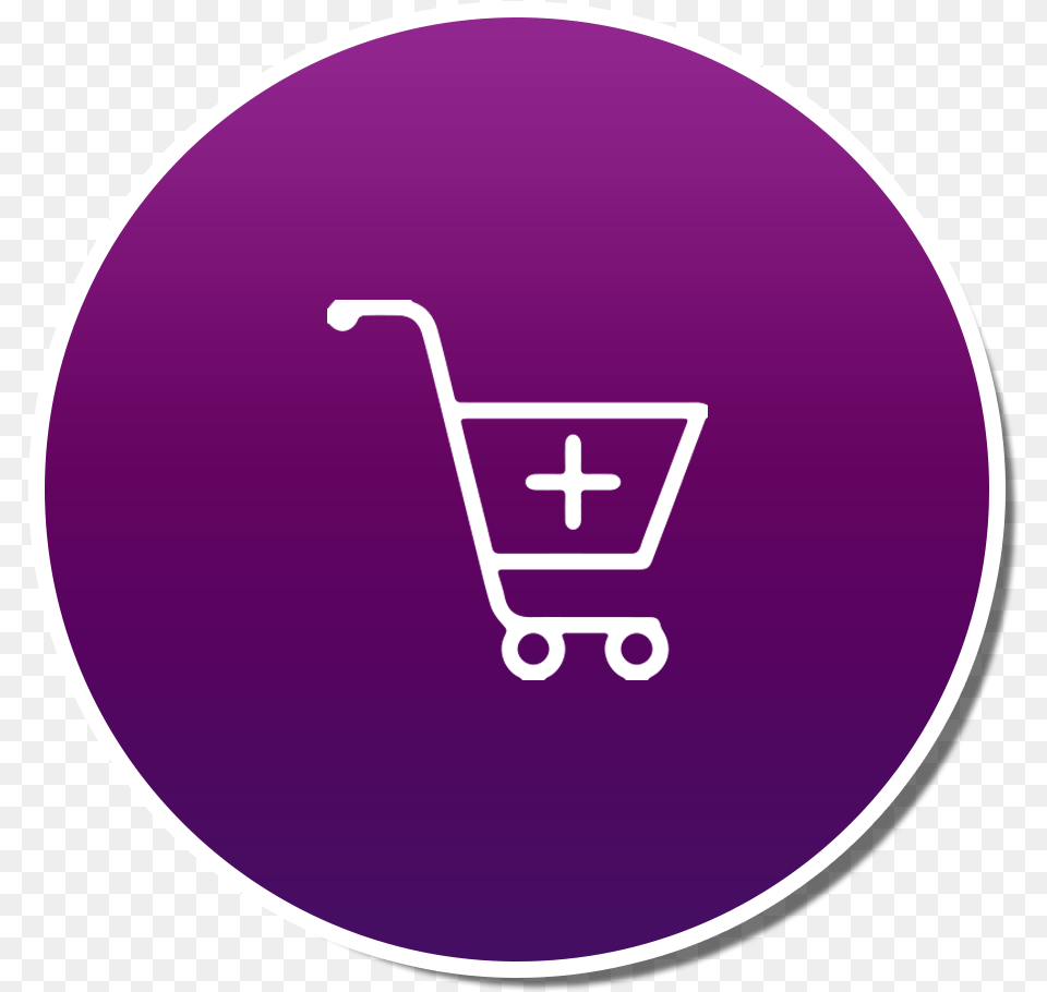 Handicrafts And Textiles Store In Antigua Guatemala E Commerce, Disk, Shopping Cart, Purple Free Transparent Png