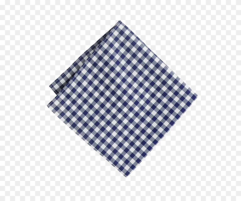 Handkerchief Blue And White Squares, Napkin, Home Decor Png