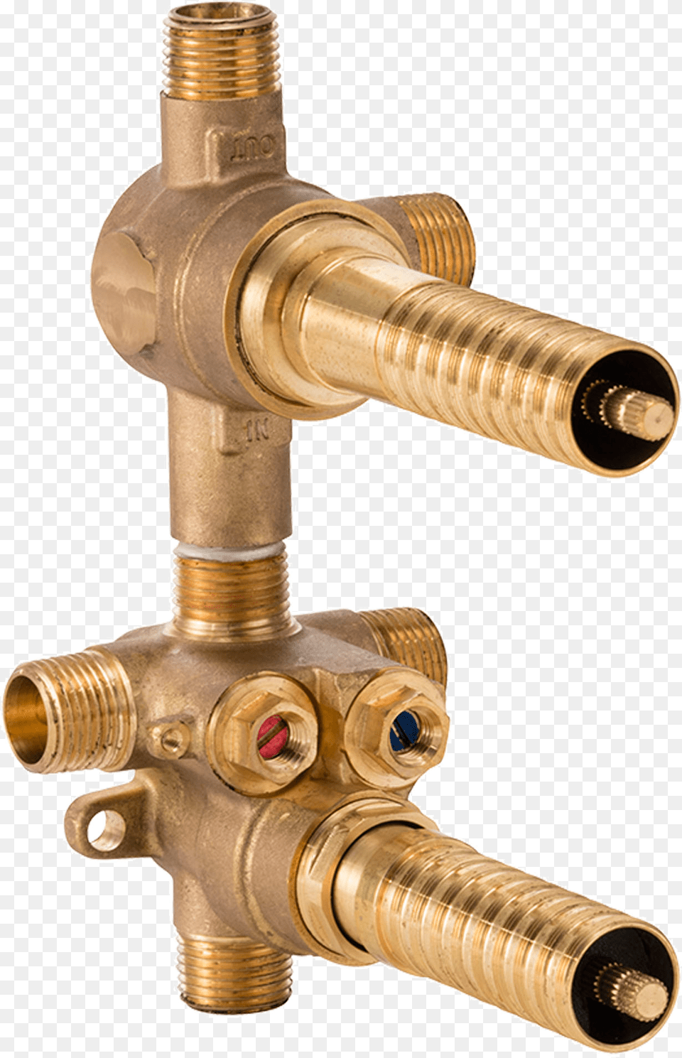 Handle Thermostatic Rough Valve With 2 Way Diverter Form W, Bronze, Tap, Fire Hydrant, Hydrant Free Png Download