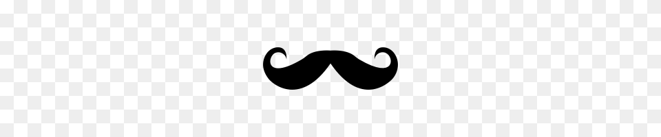 Handlebar Mustache Icons Noun Project, Gray Png Image