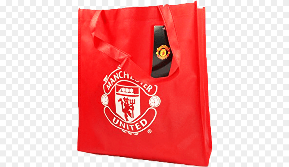 Handlenett Munited Logo Man Utd Shopping Bag, Tote Bag, Shopping Bag, Accessories, Handbag Free Png
