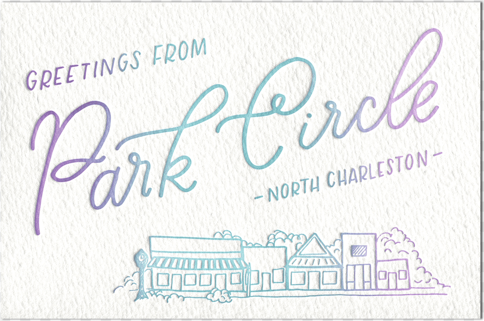 Handlettered Words Read Greetings From Park Circle Calligraphy, Handwriting, Text Free Png
