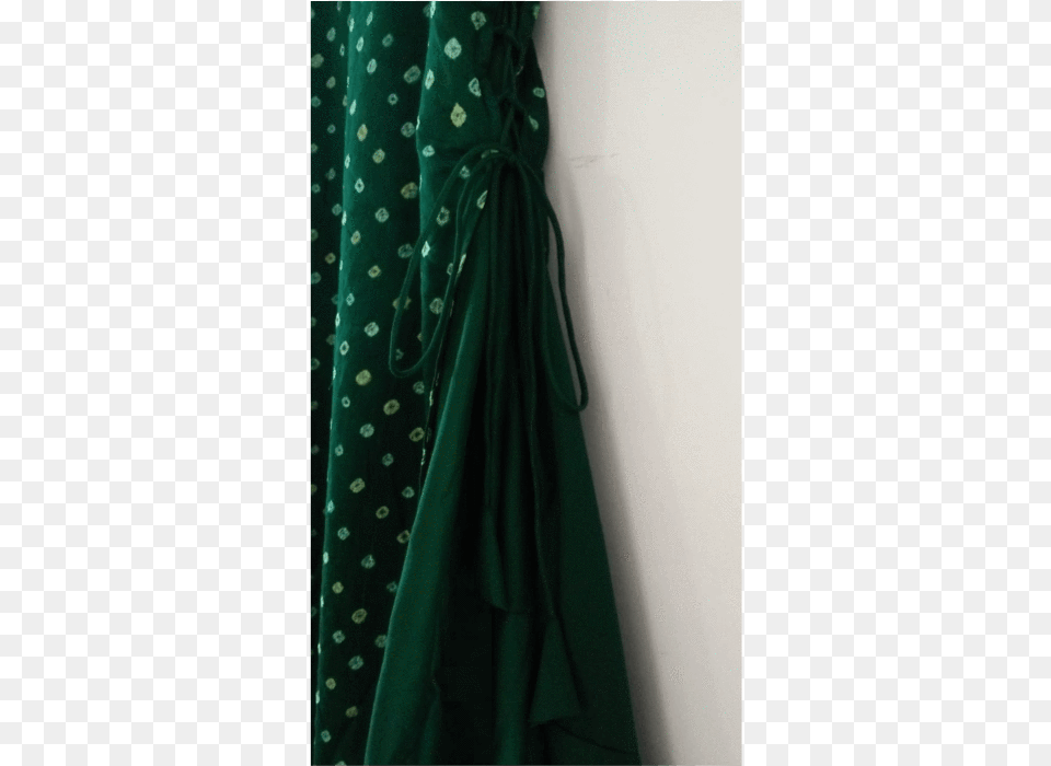 Handmade Bandhani Tiered Swing Dress Polka Dot, Velvet, Adult, Female, Person Free Png