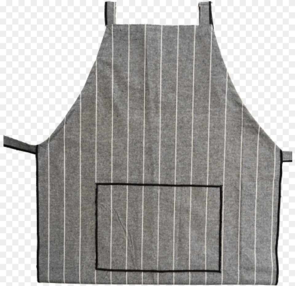 Handmade Grey Apron Floor, Clothing, Vest, Person Png Image