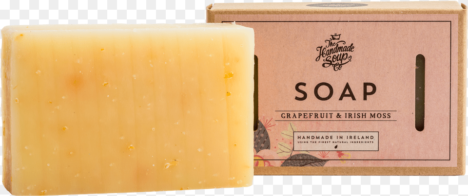 Handmade Natural Grapefruit Amp Irish Moss Seaweed Soap Handmade Soap Co Grapefruit Amp Irish Moss Soap, Cheese, Food Free Png Download