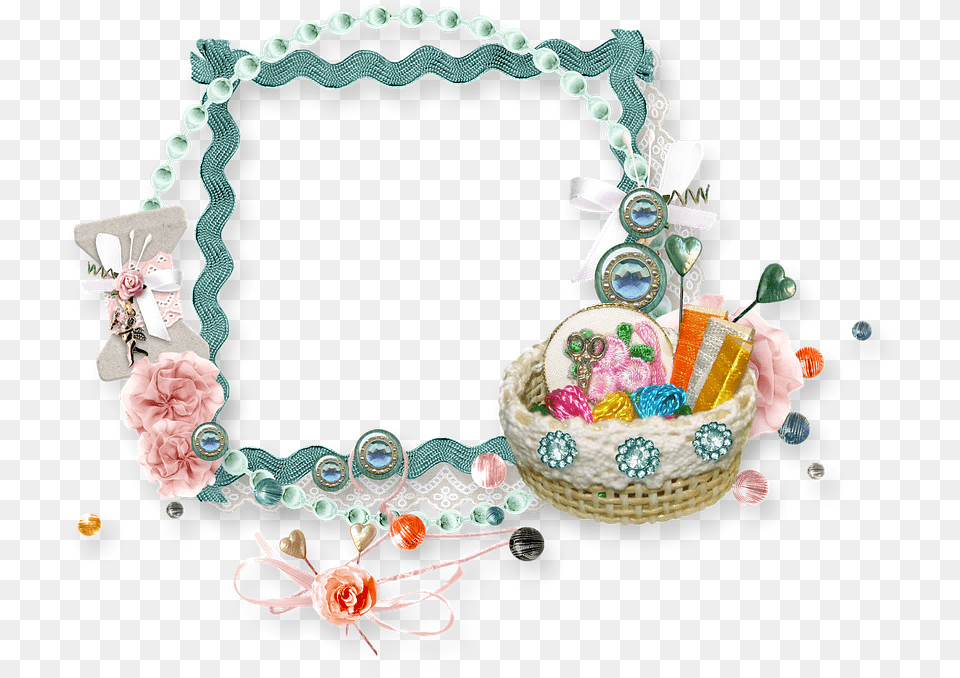 Handmade Photo Frames Frame Artesanato, Accessories, Jewelry, Necklace, Flower Free Png
