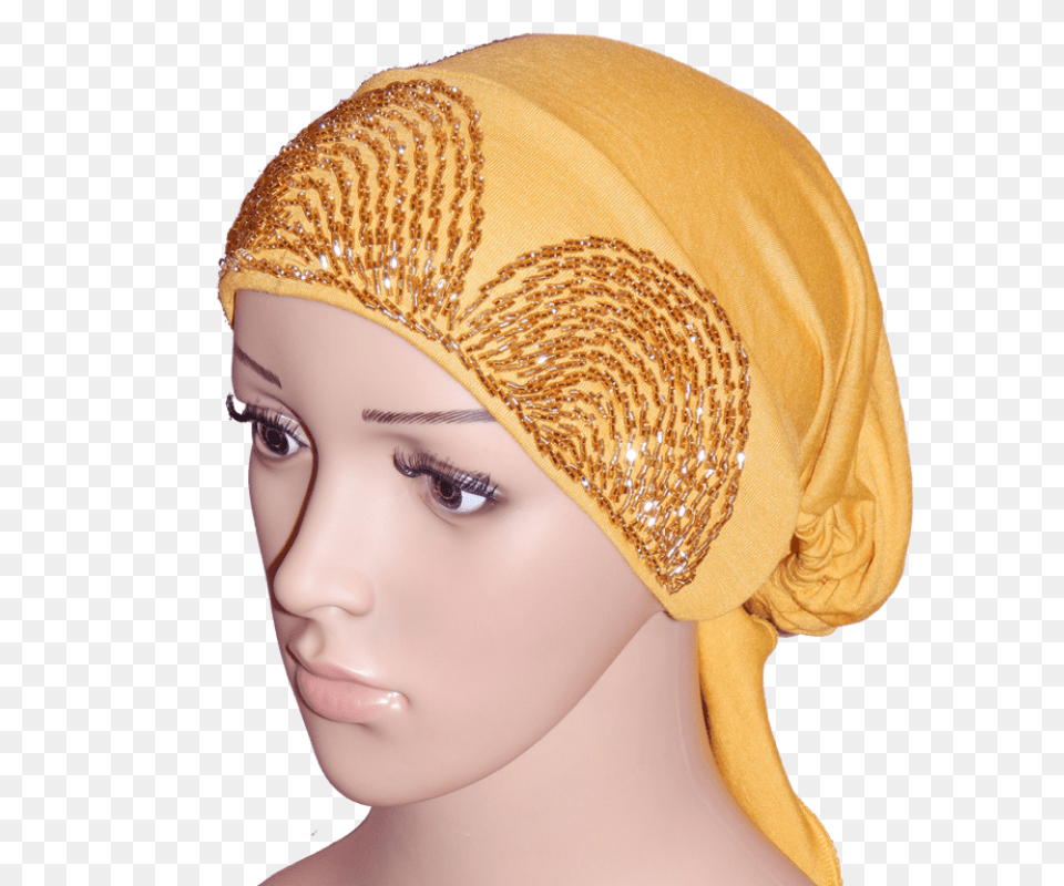 Handmade Tieback Bandana Model Headpiece, Bonnet, Clothing, Hat, Adult Free Png Download