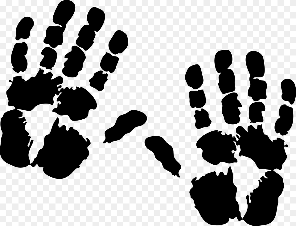 Handprint Clipart, Footprint, Person, Head Png Image