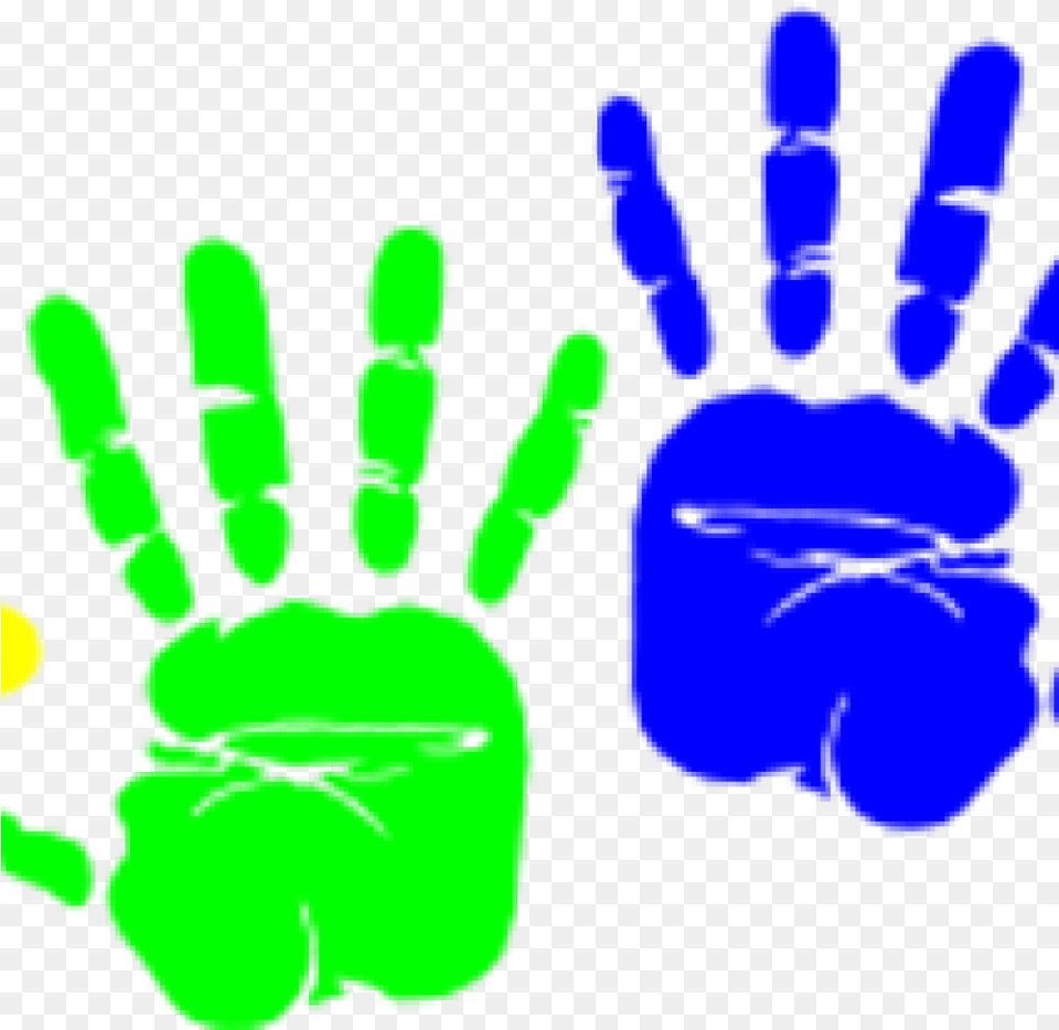 Handprint Clipart 19 Preschool Handprint Clip Art Black Stop Violence Against Women In Red, Green, Person, Clothing, Glove Png Image