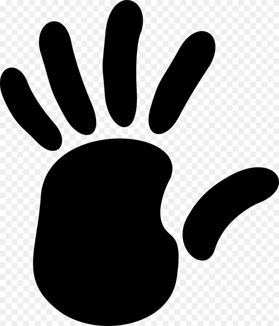 Handprint Clipart, Clothing, Glove, Smoke Pipe Free Png Download
