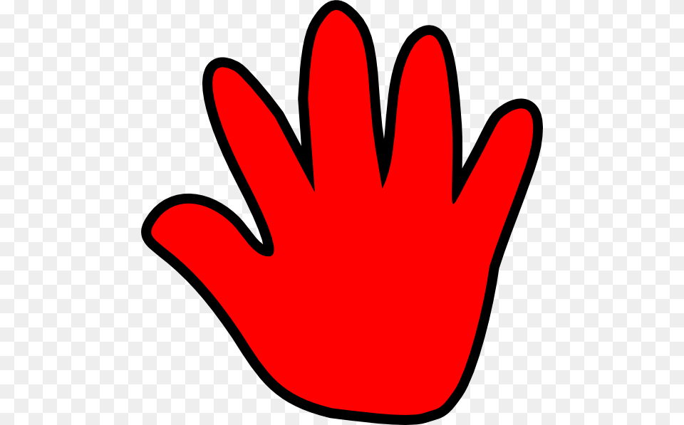 Handprint Clipart Red, Clothing, Glove, Dynamite, Weapon Free Transparent Png