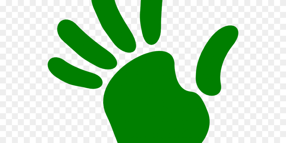 Handprint Clipart Right Hand Man, Clothing, Glove, Footprint, Green Free Transparent Png