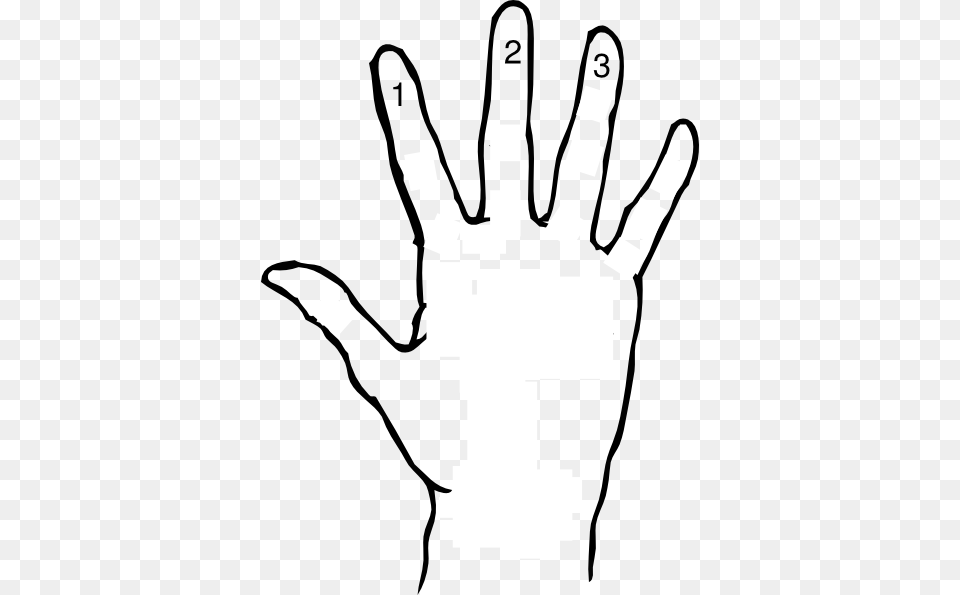 Handprint Clipart Right Hand Man, Clothing, Glove, Body Part, Person Free Transparent Png