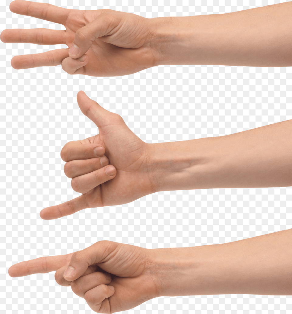Hands, Gray Free Transparent Png