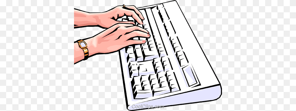 Hands, Hardware, Computer, Computer Hardware, Computer Keyboard Free Png Download