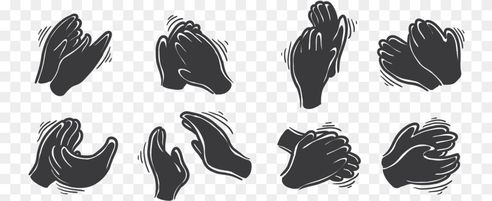 Hands Clapping Icons Icon, Clothing, Glove, Baby, Person Free Png