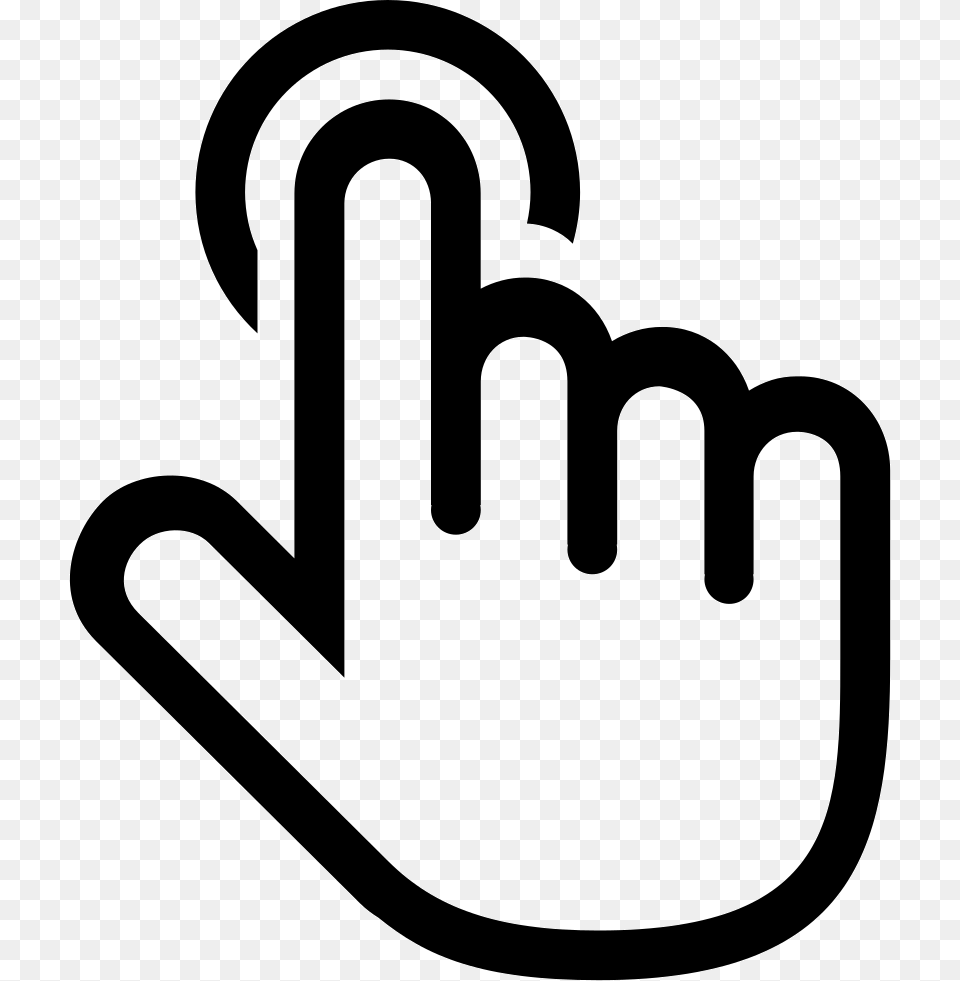 Hands Click Icon Click Icon Svg, Clothing, Glove, Stencil, Smoke Pipe Free Transparent Png