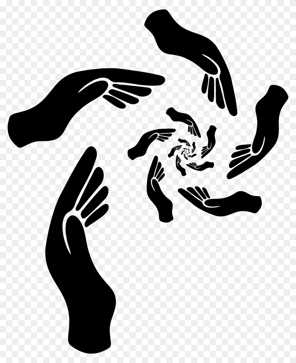 Hands Clipart, Stencil, Clothing, Glove, Person Free Transparent Png