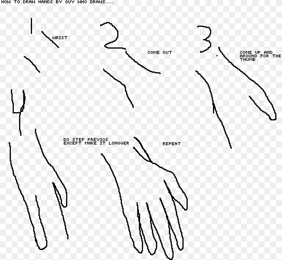Hands Drawing Drawing, Gray Free Transparent Png