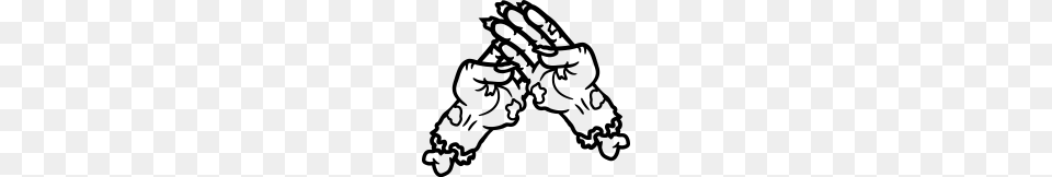 Hands Hand Arm Severed Zombie Dead Died Biohazar, Gray Free Transparent Png