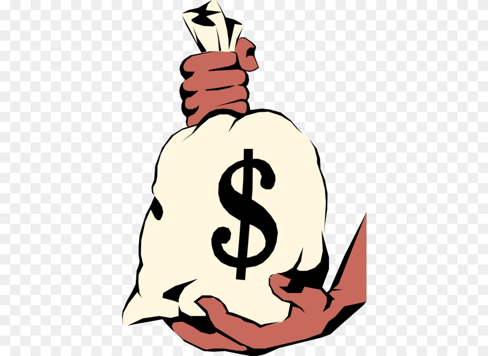 Hands Hold Money Bag Hand Holding Money Bag, Baby, Person, Text Free Transparent Png