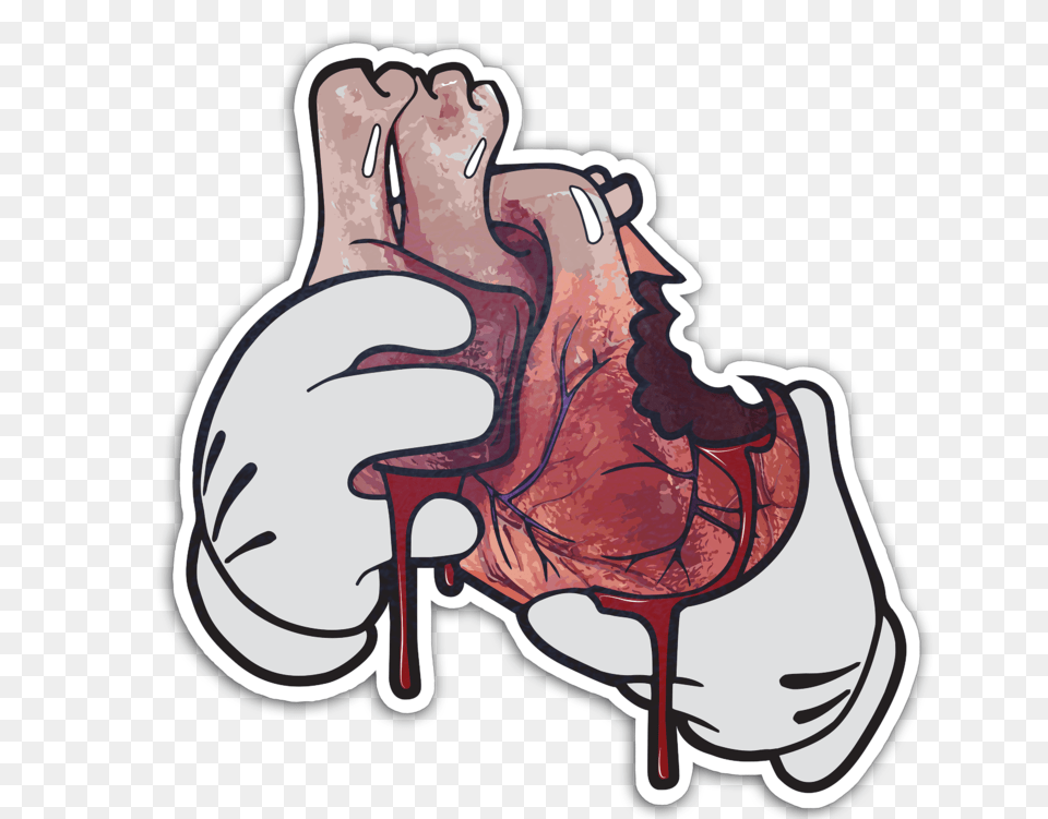 Hands Holding A Bleeding Heart Hand Holding A Bleeding Heart Drawing, Body Part, Person Png